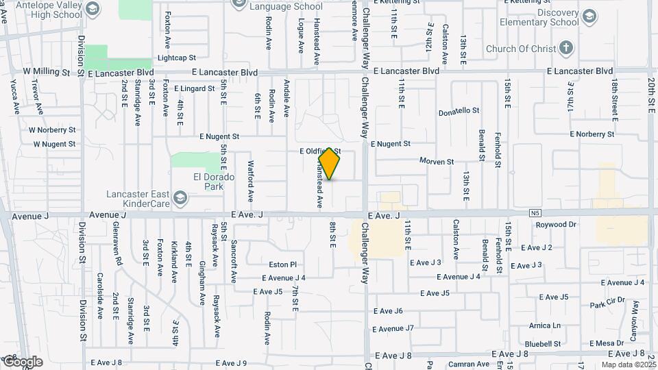 766 E Pillsbury St Map and Location Details