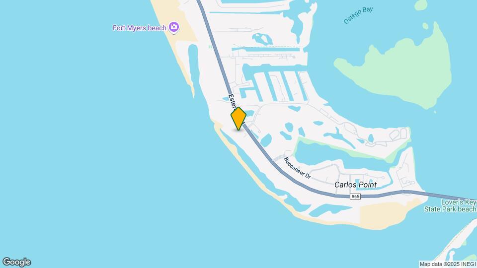 7500 Estero Blvd Map and Location Details
