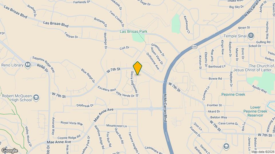 2220 Altamira Dr Map and Location Details