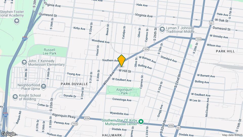 1523 Catalpa St Map and Location Details