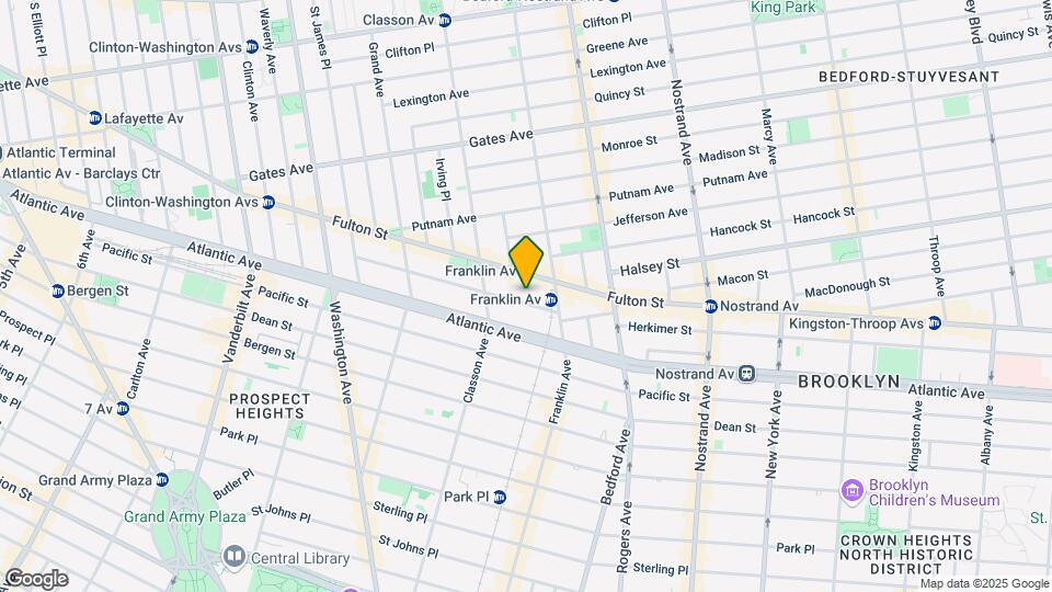 173 Lefferts Pl Mapa y Detalles de la Ubicación