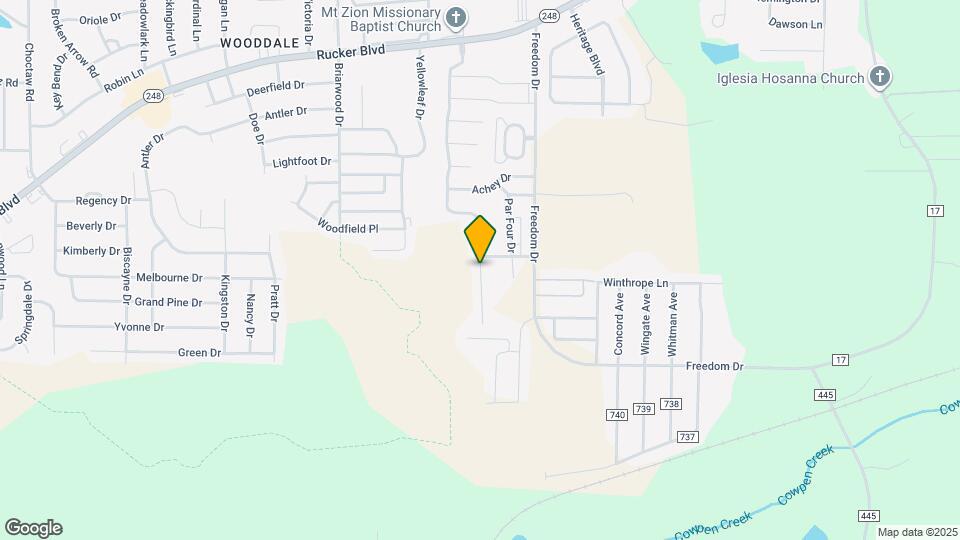 114 S Springview Map and Location Details