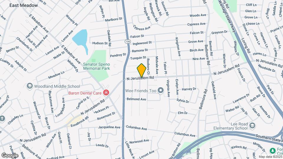 2510 N Jerusalem Ave Mapa y Detalles de la Ubicación