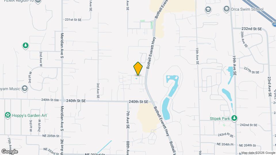 23702 8th Dr SE Map and Location Details