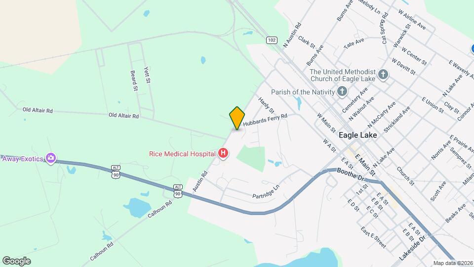 400 Austin Rd Map and Location Details