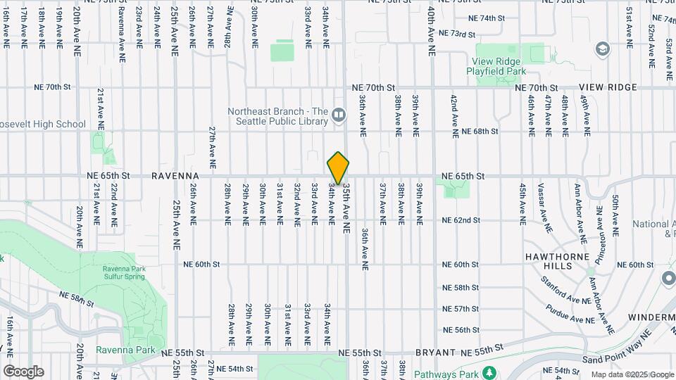 6242 34th Ave NE Map and Location Details
