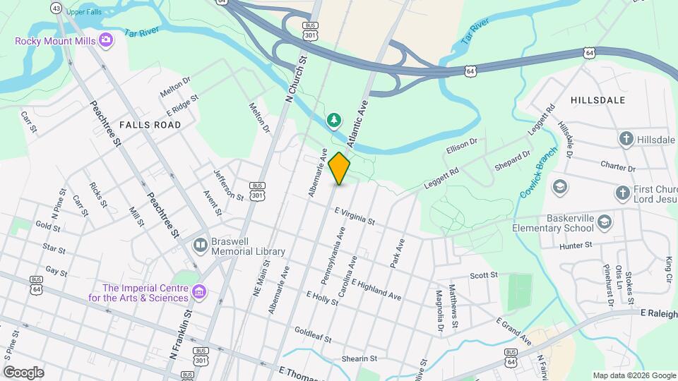 725 Atlantic Ave Map and Location Details