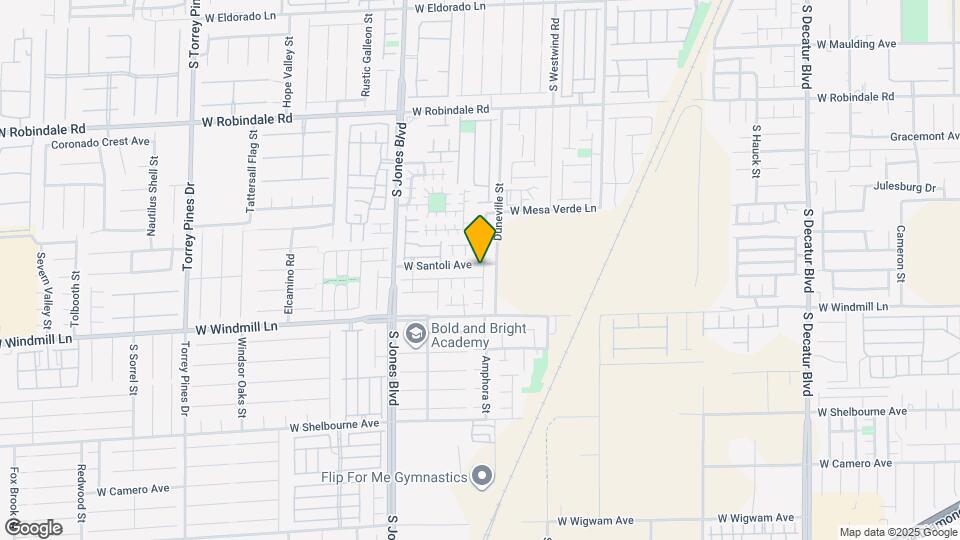 5851 W Santoli Ave Map and Location Details