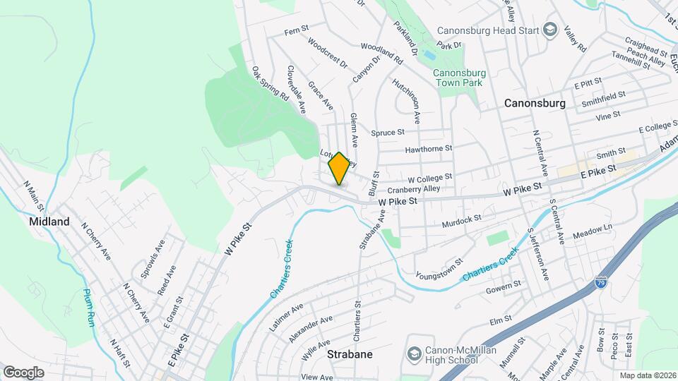 127 Oak Spring Rd Mapa y Detalles de la Ubicación