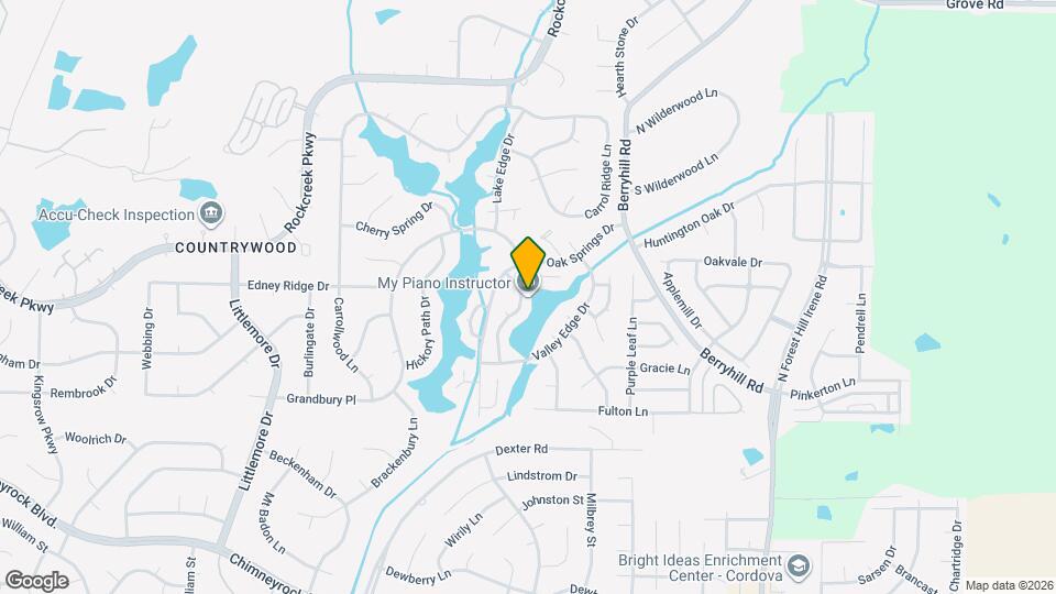 2256 Lake Springs Ln Map and Location Details