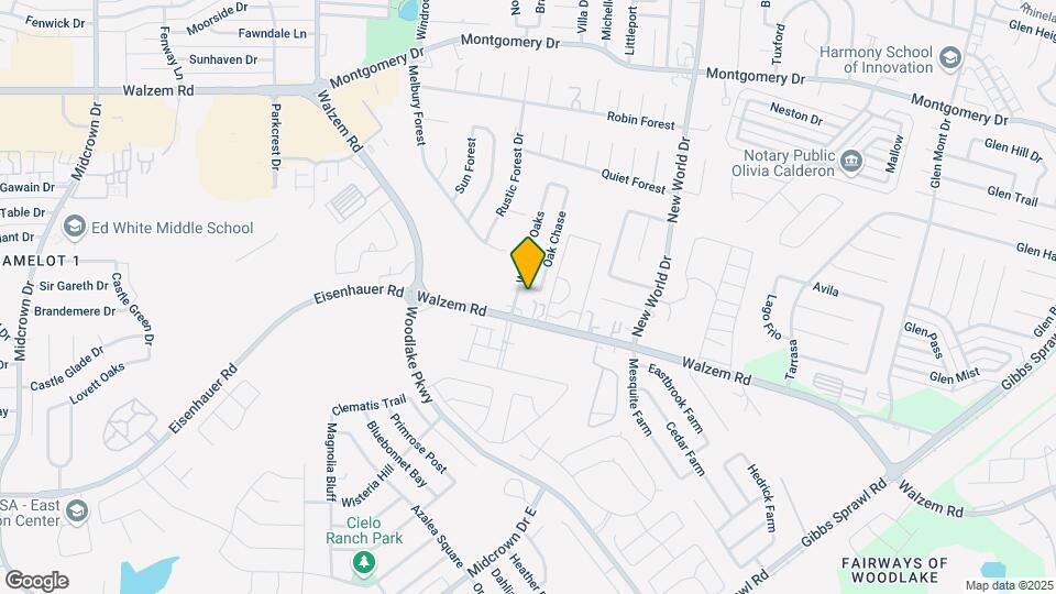 6712 Windsor Hollow Dr Map and Location Details