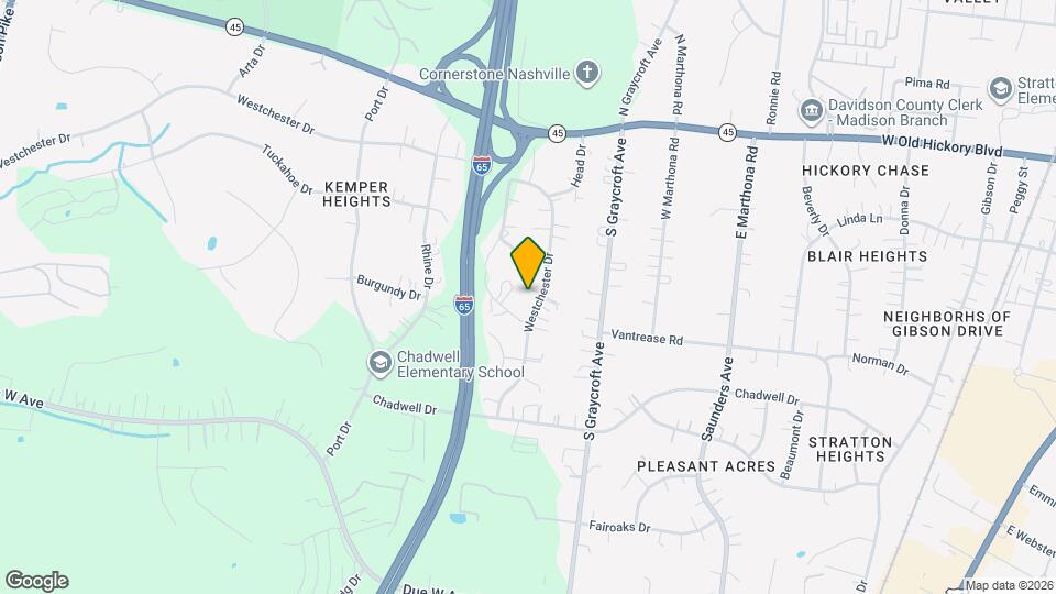 327 Westchester Dr Map and Location Details