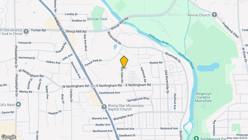 4348 Fair Oaks Rd Map and Location Details