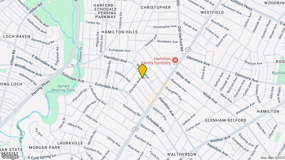 2805 Hamilton Ave Map and Location Details