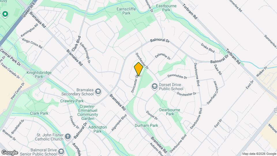 49 Doncaster Dr Map and Location Details