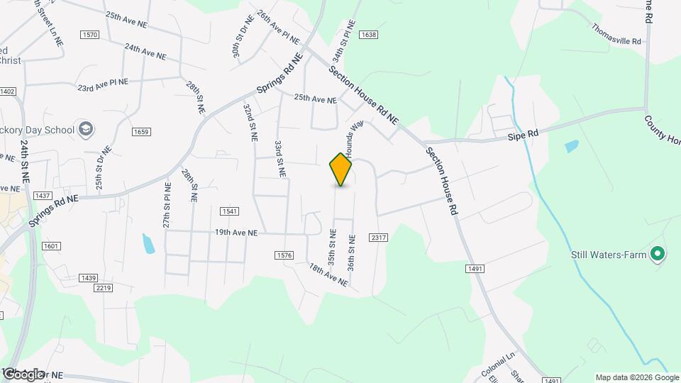 2050 35th St NE Map and Location Details