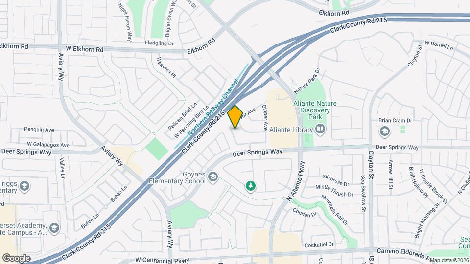 6834 N Dovecote Ave Mapa y Detalles de la Ubicación