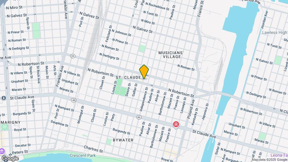 1509 Congress St Map and Location Details