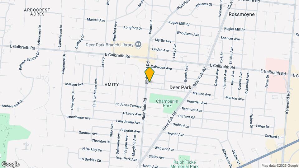 Deer Park Apartments Map and Location Details