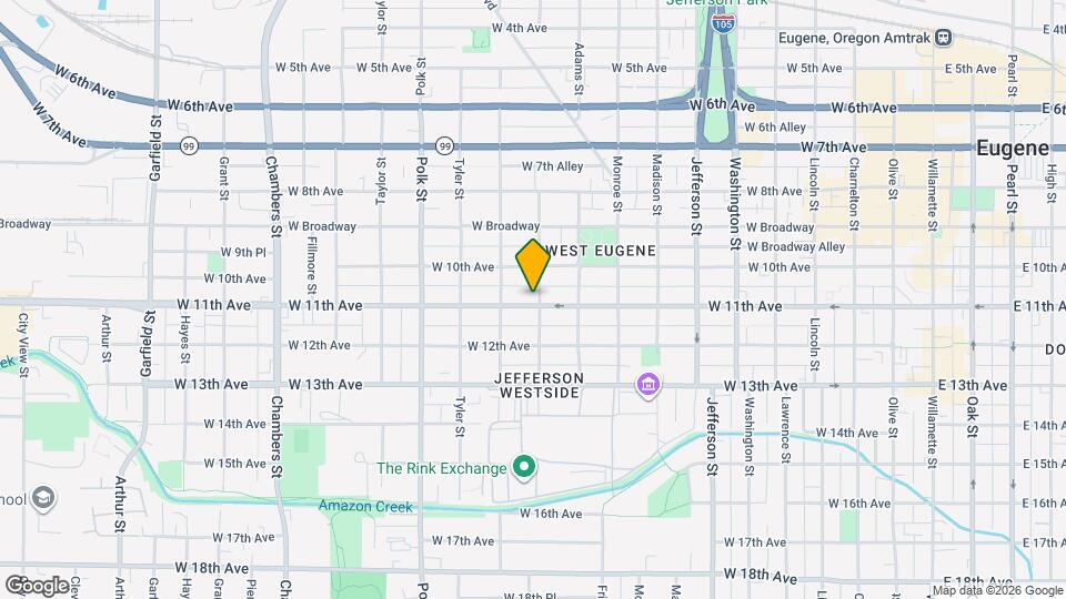 1011 W 11th Ave Map and Location Details