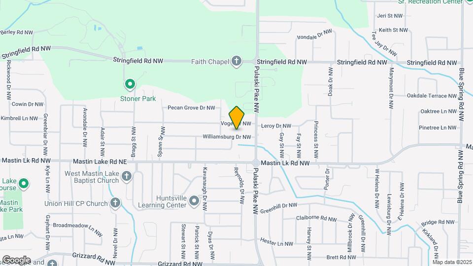 3610 Williamsburg Dr NW Map and Location Details