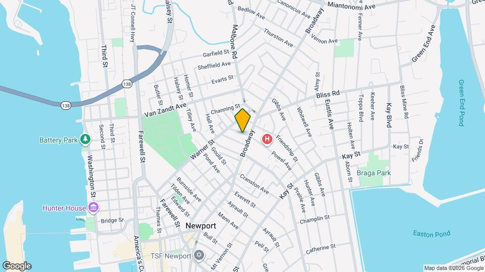 4 Newport Ave, Unit 1 Map and Location Details