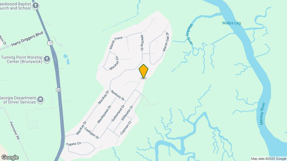 205 Sutherland Dr Map and Location Details