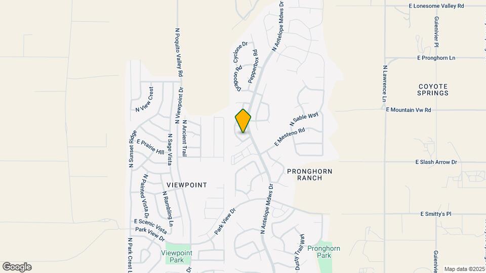 7624 E Amber Ridge Way Map and Location Details