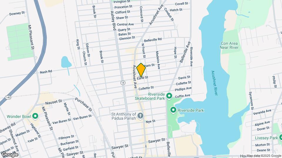 190 Earle St Map and Location Details