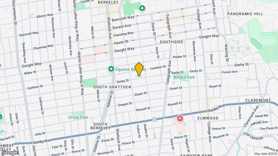 2228 Derby St Map and Location Details