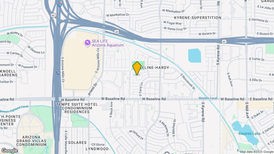 4828 S Roberts Rd Map and Location Details