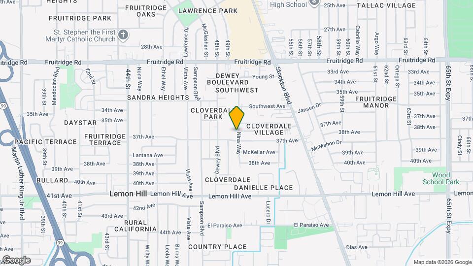 5028-5028 Thurman Way Map and Location Details