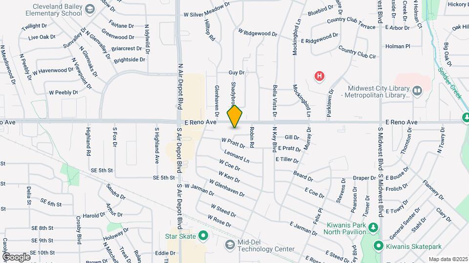 217 Byrd Dr Map and Location Details
