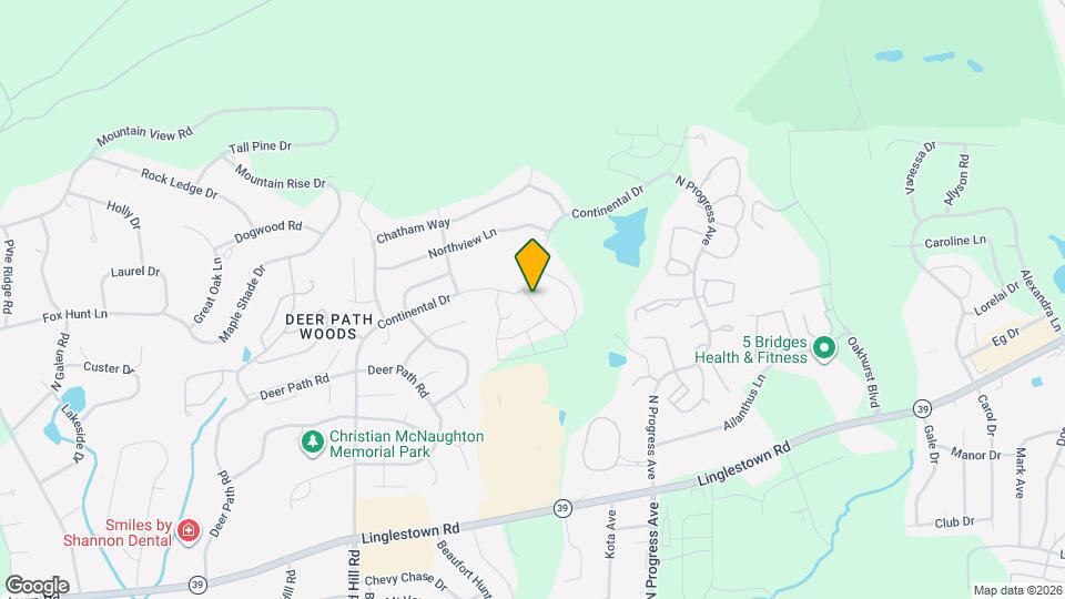 4613 Hamlin Ln Map and Location Details