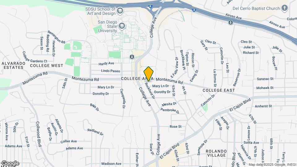5077 Rockford Dr Mapa y Detalles de la Ubicación