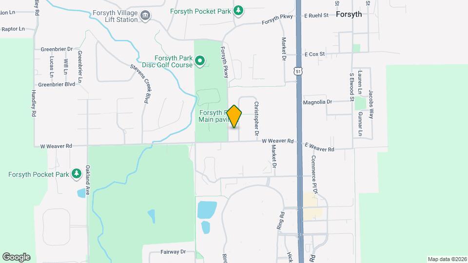 749 Christopher Dr Map and Location Details