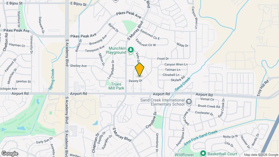 4320 Dewey Dr Map and Location Details