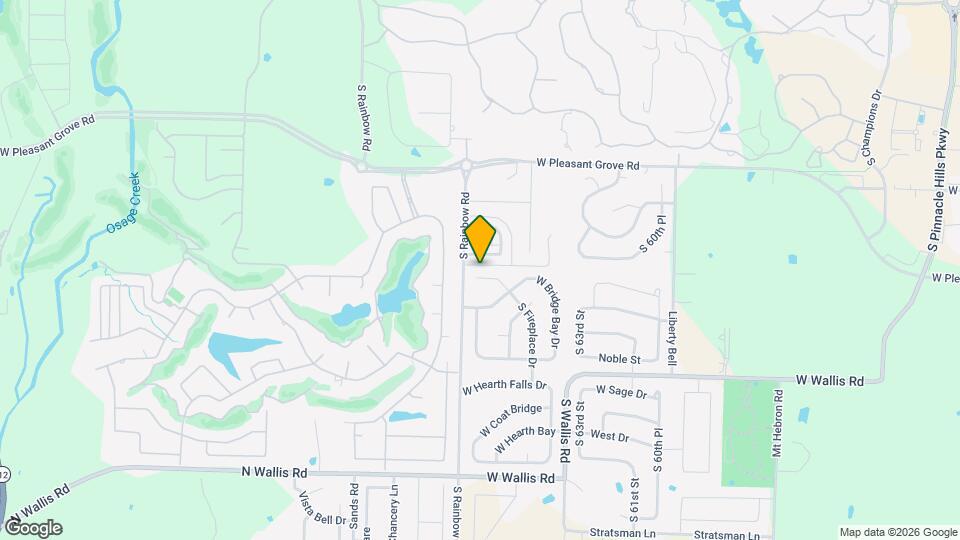5313 S Stone Bay Ct Map and Location Details