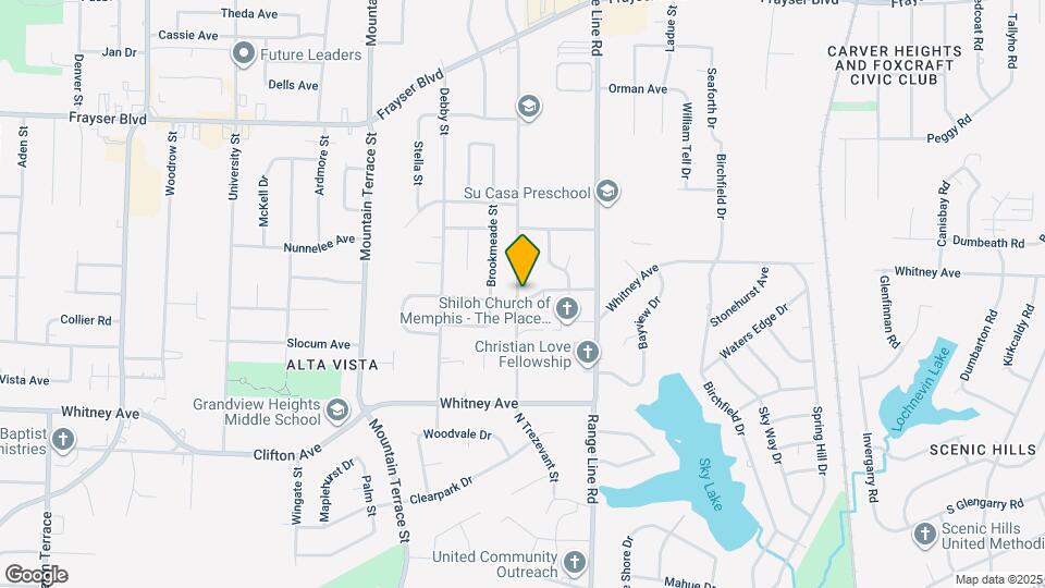 2552 Monette Ave Mapa y Detalles de la Ubicación
