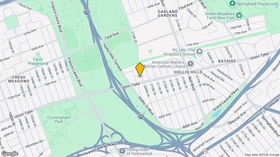 79-38 209th St Map and Location Details
