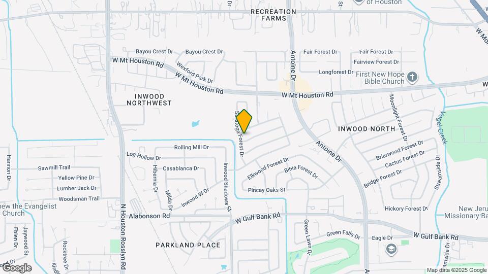 6214 Ogden Forest Dr Map and Location Details