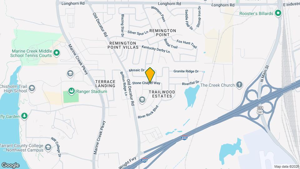 937 Stone Chapel Way Mapa y Detalles de la Ubicación