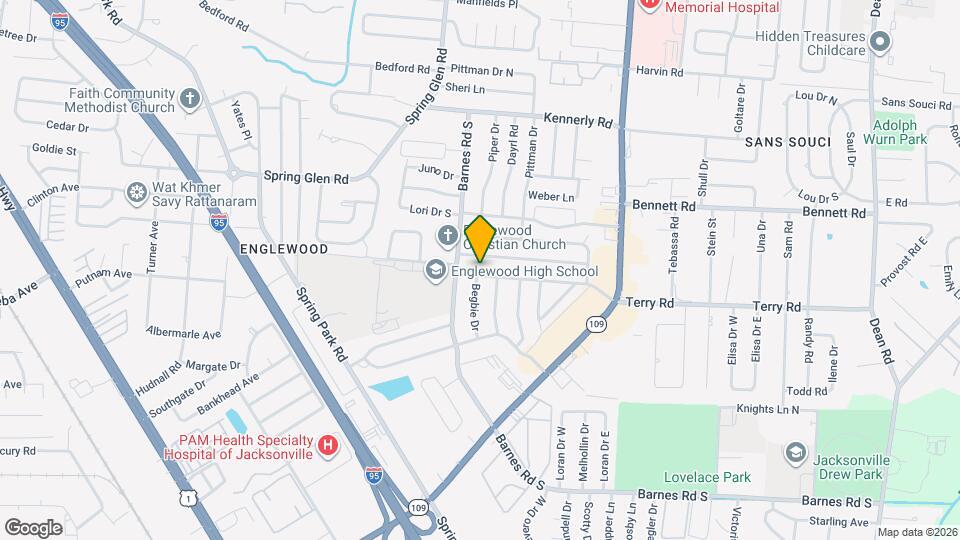 5527 Beney Rd Map and Location Details