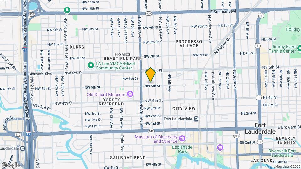 751 NW 5th St Map and Location Details