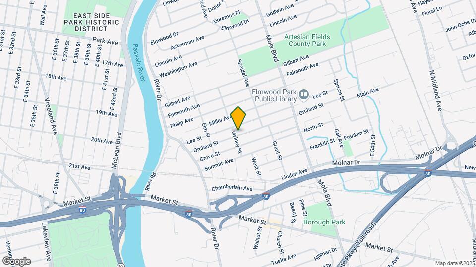 83 Orchard St, Unit 2 Map and Location Details