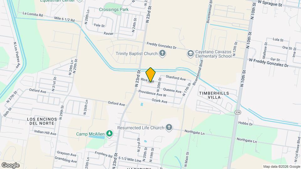 2020 Queens Ave Map and Location Details