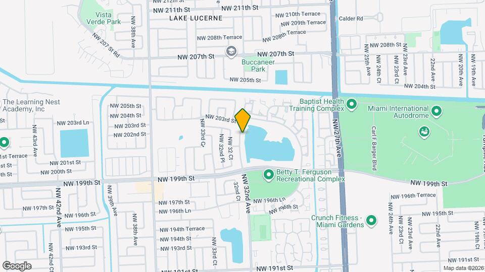 20237 NW 32nd Ave Map and Location Details