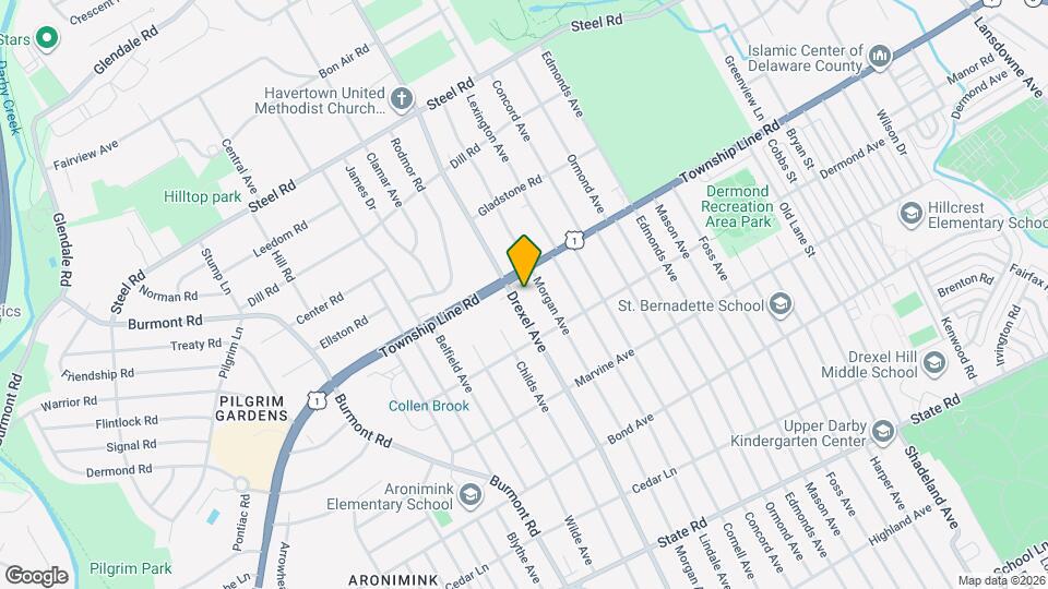 1223 Drexel Ave Map and Location Details