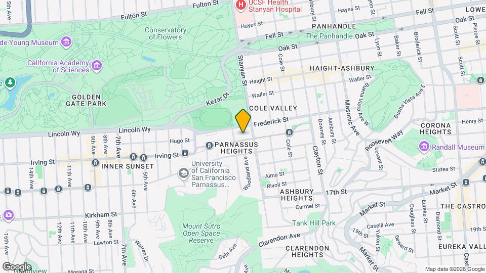 250-254-254 Carl St Map and Location Details