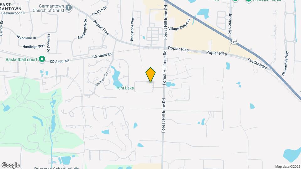 9039 N Hollybrook Ln Map and Location Details